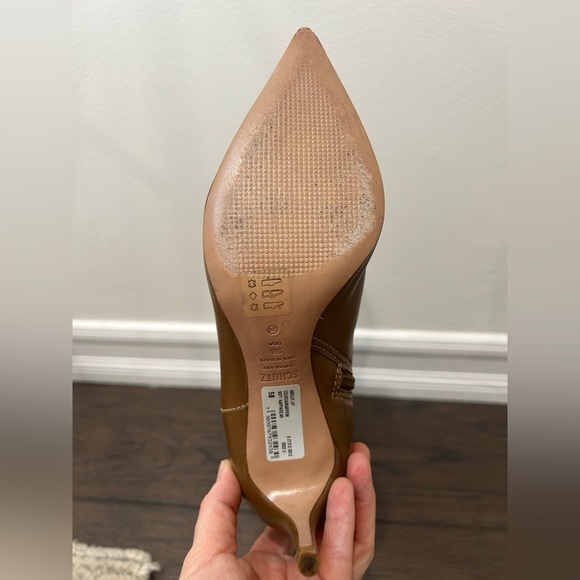 SCHUTZ - Ashlee Up Knee High Slouchy Nappa Leather Boot Size 5 - Picture 15 of 16